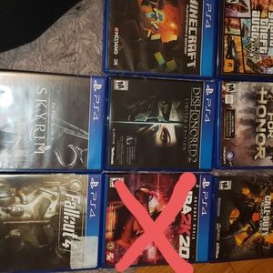 PS4 video games
